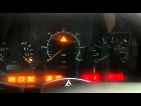 W163 instrument cluster