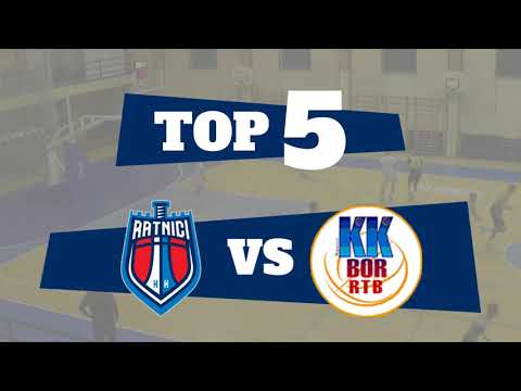 TOP 5: Ratnici - Bor, 5. Kolo Play Off, 1. MRL - ISTOK, 2021-22