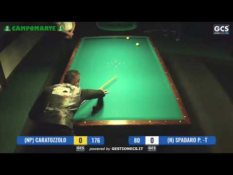 CARATOZZOLO vs SPADARO -  5°OPEN BILIARDO CAMPOMARTE 2018 @TREDICALCIO