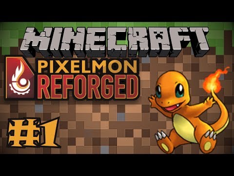 Multiplayer Pixelmon Episode #1 - Charmander!