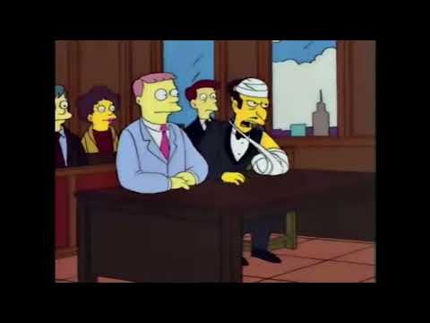 Classic French waiter simpsons clip.