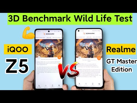 Realme GT Master Edition vs iQOO Z5 3D Benchmark Wild Life Test Comparison which is powerful 💪😱