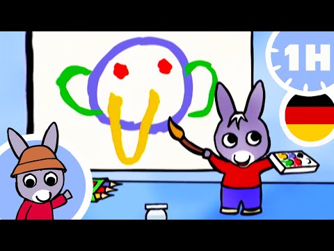 🎨 Trotro entdeckt die Kunst ! 🎨 - Cartoon für Baby