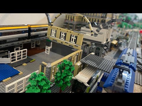 Bahnhof planen | Folge 119 |  LEGO® Klemmbaustein Stadt Baustein