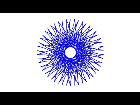 Simple Python Turtle Graphic And Code E Spirograph 8