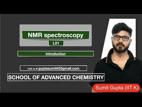 Introduction of NMR spectroscopy