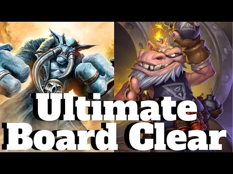 Wall Paladin! Da Undatakah Board Clear Combo! [Hearthstone Game of the Day]