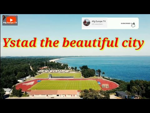 Ystad City and beautiful beach