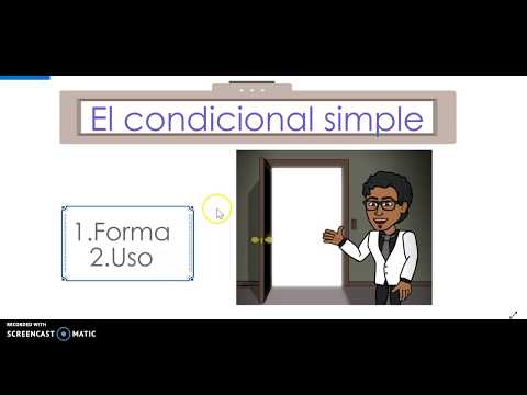 El condicional simple