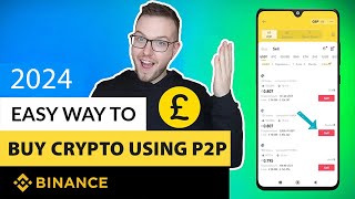 How to BUY Crypto using P2P with  GBP/EUR on Binance  | Tutorial 2024