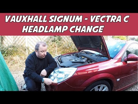 Vauxhall Signum New Toy To Play With - Headlights Removal Vectra Vlog