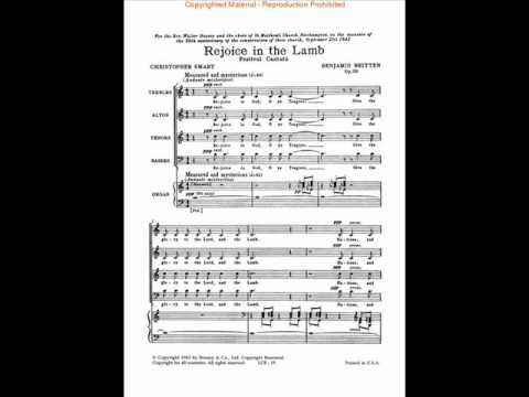 Rejoice in the Lamb - Benjamin Britten - Chinyun Choir 青韵合唱團