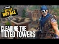 Clearing The Tilted Towers!! Fortnite Battle Royale Gameplay - Ninja