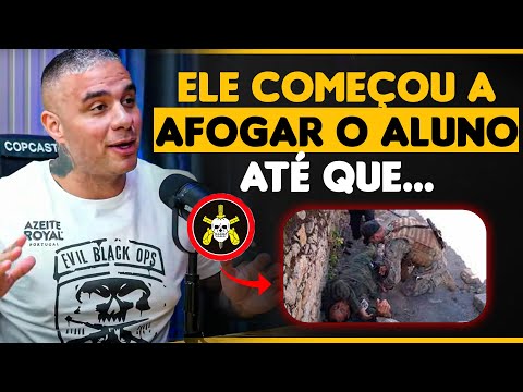NO BOPE O INSTRUTOR IA MATAR O ALUNO NO COESP | SGT BRITTO - CATIANO & CAVEIRA BOPE RJ | CopCast