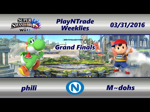 PNT 03/31/16 - phili (Yoshi) vs M~dohs (Ness) - Grand Finals S2 - Smash 4