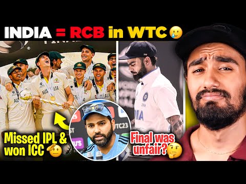 Firse Haargaye! 😭: India LOST WTC Final 💔 | India vs Australia WTC Final 2023