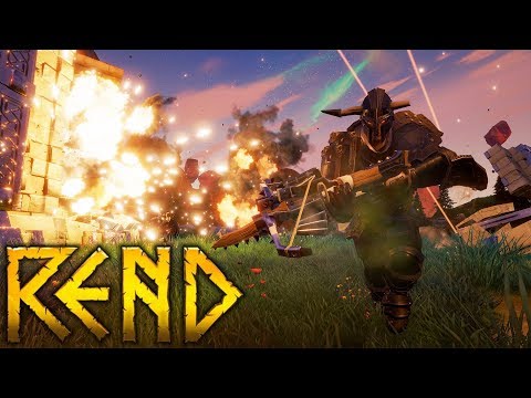 NEW TEAM BASED SURVIVAL GAME | Rend | Let's Play Gameplay | S01E01