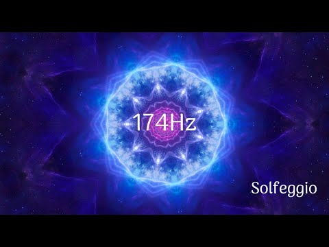 Frecuencia Solfeggio 174Hz. Alivio del dolor físico y el estrés.
