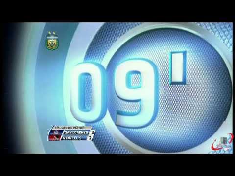 GOLES San Lorenzo 3 - Newell's 2 (1920 x 1080 FULL HD) (27-05-2012) FECHA 16