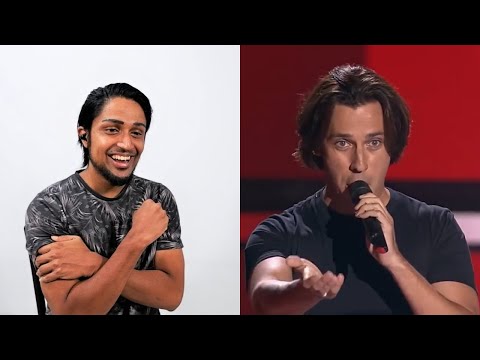 Максим Галкин (Maxim Galkin) «Soll ich dich. Teurer, nicht mehr sehn ...» – Голос – Сезон 5 REACTION