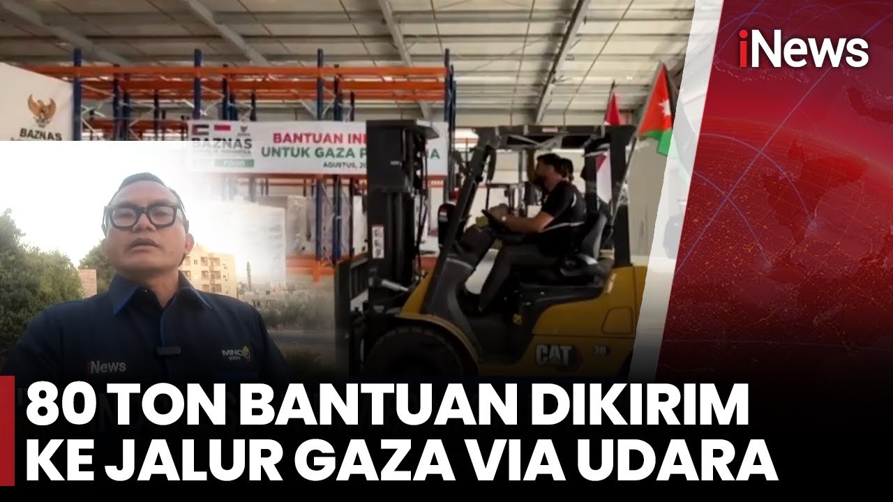 Indonesia Kirim 800 Ton Bantuan ke Gaza | iNews Malam | 15/08