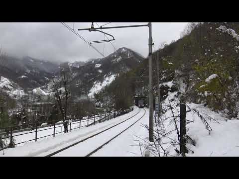 MINUETTO D. IN USCITA DALLA GALLERIA IN UN PAESAGGIO INVERNALE. SAB. 16 - 11 - 2019