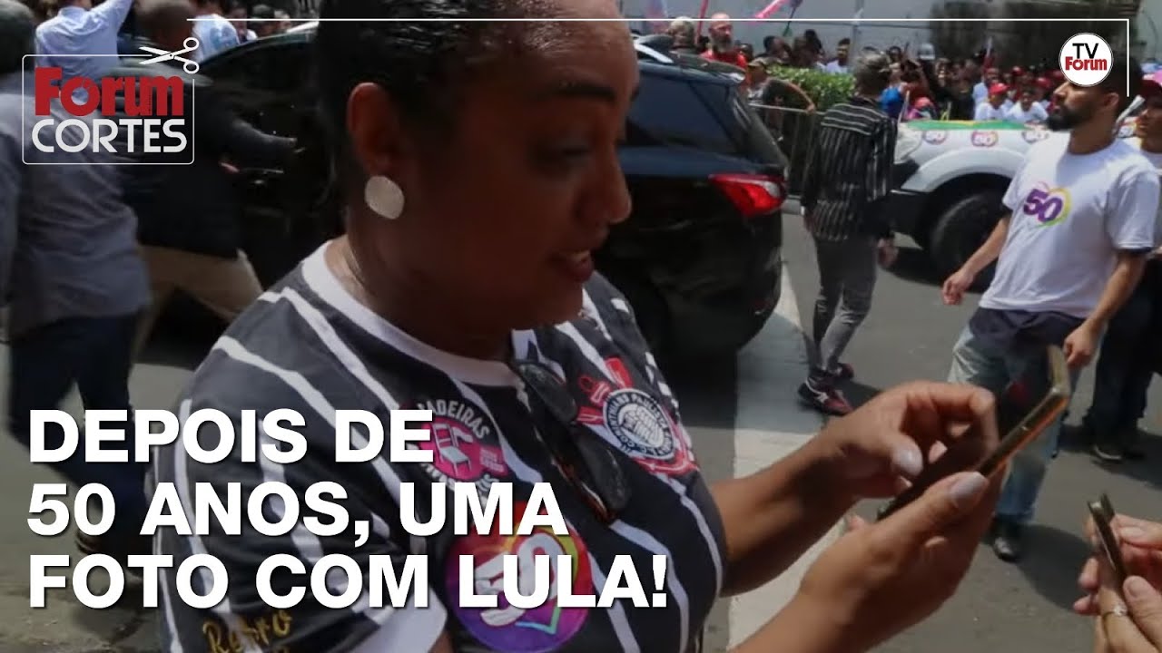 Depois de 50 anos, uma foto com Lula!