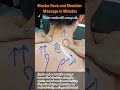 Master Neck And Shoulder Massage In Minutes Neckmassage Shouldermassage Fatiguerelief Painrelief