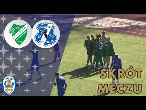 Skrót meczu : Cuiavia Inowrocław - Mustang Ostaszewo | 15 kolejka | 4 LIGA #piłkanożna #4liga