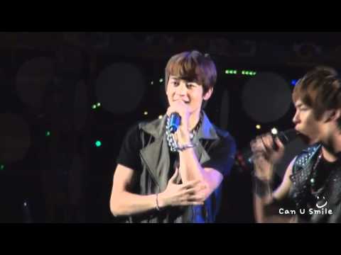 110804  SHINee Minho - Replay cut@ World Percussion Festival