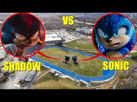 I CAUGHT SONIC VS SHADOW IN REAL LIFE! (CURSED FOOTAGE)