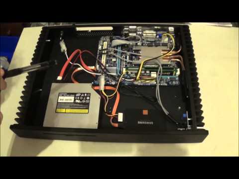 Streacom FC5 Evo slim silent PC look HTPC build