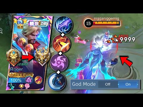 ROGER TUTORIAL 2025 BEST BUILD AND EMBLEM + JUNGLE ROTATION TO RANK UP FASTER!! (SAVAGE) | MLBB