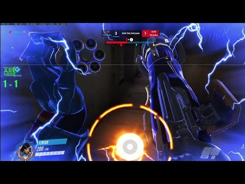 POTG! YZNSA INSANE NANO PHARAH - GAMEPLAY OVERWATCH SEASON 28 TOP 500