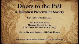 802 East Main Street, Marthasville, MO 63357 - Restored Historic Home For Lease