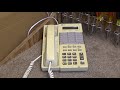 AT T 732 2 Line Corded Phone Ringing
