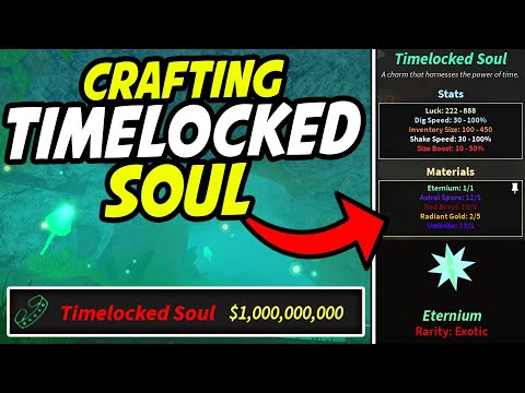 Crafting TIMELOCKED SOUL in Prospecting! (Roblox)