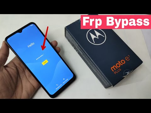 Moto e7 Plus FRP Bypass Android 10 2021 / XT2081-2 Google Account Bypass Without Pc | No APK |