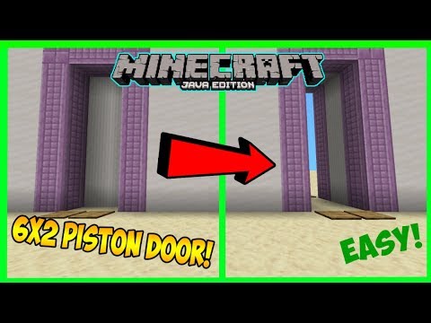 The Ultimate Redstone Guide: Mind-Blowing 2x6 Auto Door!