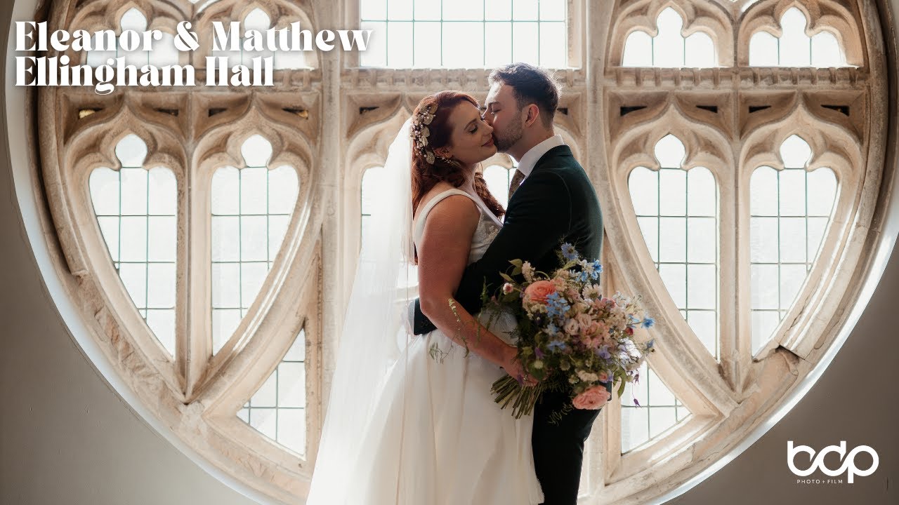 Ellingham Hall wedding photography and film