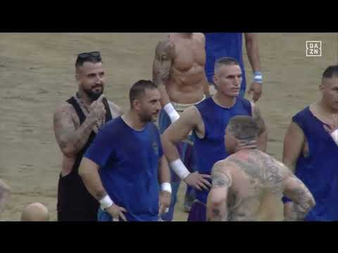 Calcio Storico Fiorentino - 2023 (10 Giugno), Bianchi vs Azzurri, prima semifinale