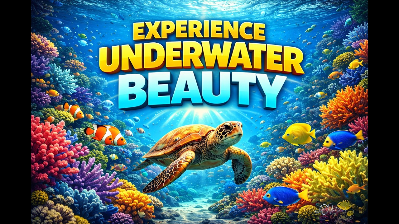 Magical Underwater World 🌊 | Colorful Fish & Ocean Life (AI Animated)