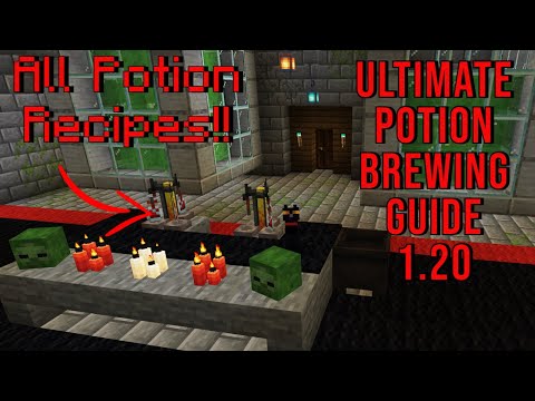 SamDeCam - Ultimate Minecraft Potion Guide 1.20 l How to Make All Potions Minecraft l Potion Brewing l Bedrock