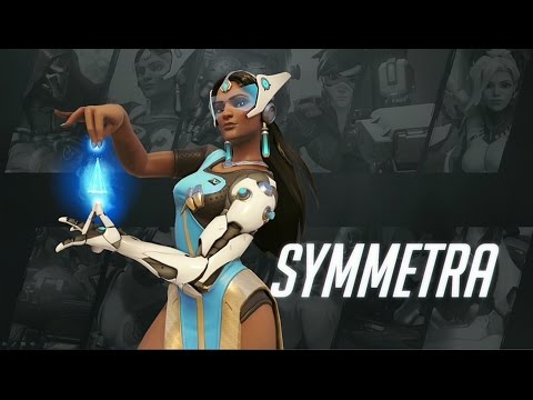 Overwatch Beta PvP 20 Symmetra Gameplay