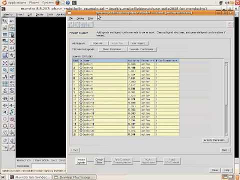 Phase - Preparing ligands