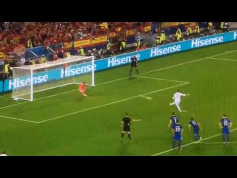 Sergio Ramos Missed Penalty Vs Croatia Euro 2016 21/6/16