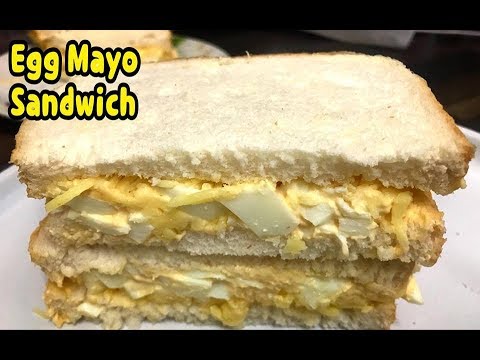 How To Make Egg And Mayo Sandwich / Healthy Recipe / Sandwich For Breakfast By Yasmin's Cooking Video