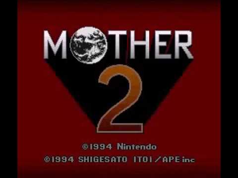MOTHER 2 and EarthBound Title Screens