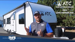 Explore the 2023 ATC Pla 700 2816: The ULTIMATE Toy Hauler Walkthrough by IWS Sales