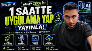 Yapay Zeka ile 1 Saatte Uygulama Yaptım ve Yayınladım! | ChatGPT, Cursor ve Goog